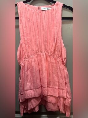 DO+BE Size S Peach Tank Top EUC